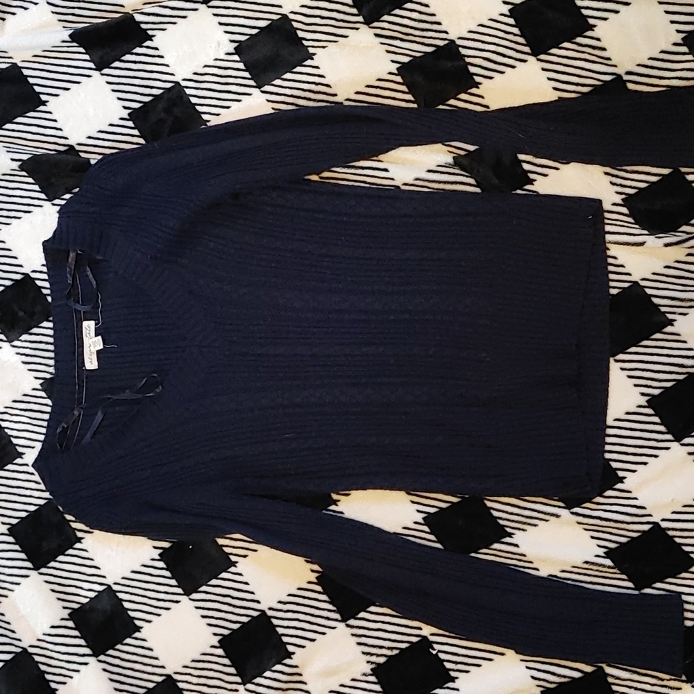 Aeropostale Navy  V-neck sweater